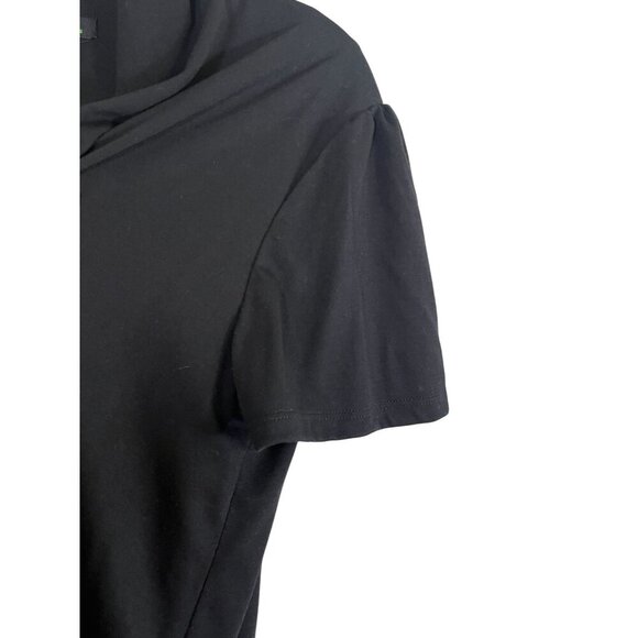 Sharagano Top Women L Black Beaded Western Boho Aztec Retro Vtg 80s Tribal Knit - Picture 5 of 12